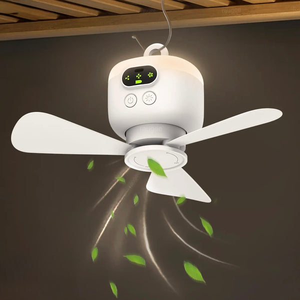 Portable Ceiling Fan White