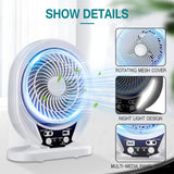 Portable Outdoor Solar Fan