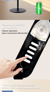 Portable Solar Floor Fan