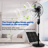 Portable Solar Floor Fan